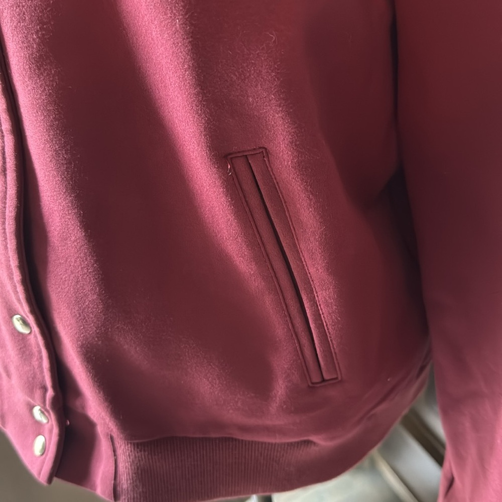 Dip burgundy bomber jacket size xl - Picture 2 of 5